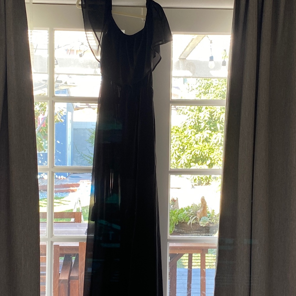 Baltic born bump friendly black dress